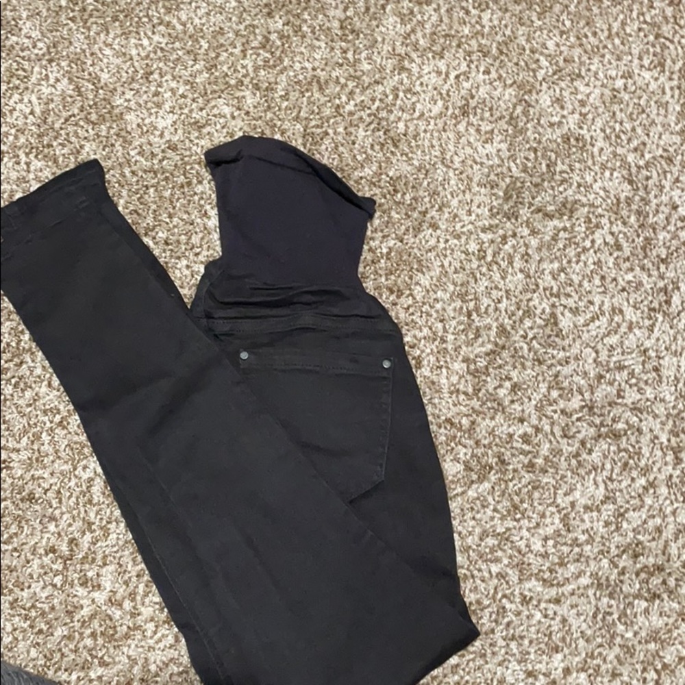 Motherhood maternity black jeans